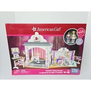 American Girl‎ Doll Isabelle's Ballet Recital Mega Construx NEW Luisa